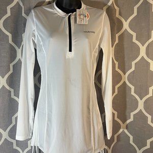 White Womens Hiskywin Biker Shirt